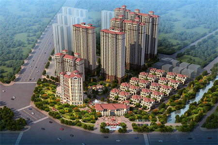 城北滕投华府龙泉首府3室2厅2卫168万163m2出售